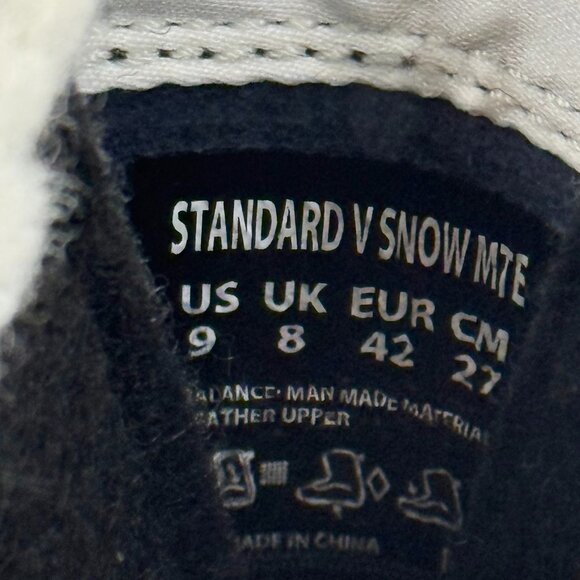 M9 W 10.5-VANS Standard V Snow MTE Tall Waterproof Winter Boots Removable Liner - Picture 9 of 9